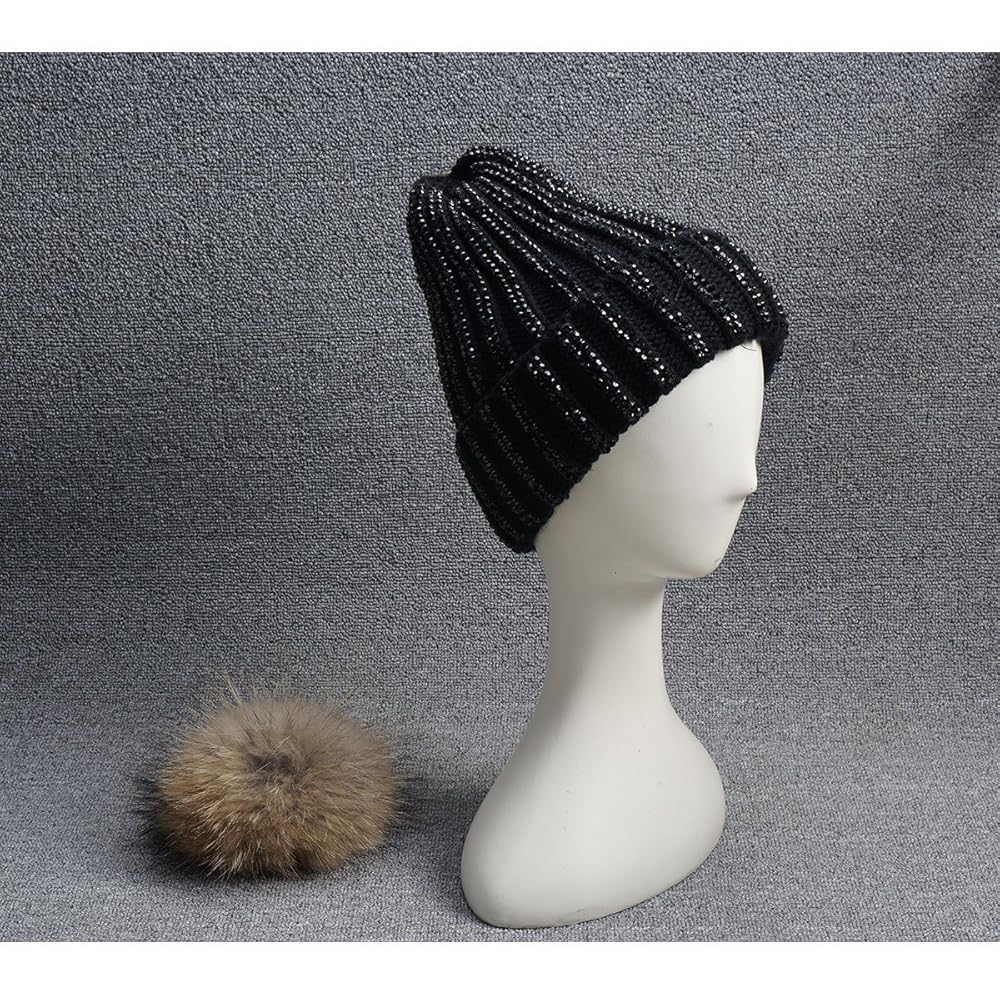 帽子 ollun ponpon knit hat Pompompurin Woolen Knit Cap Beanie Knit Hats Funny Beanie